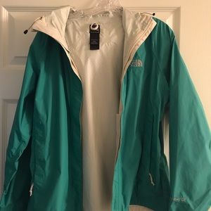 The North Face rain jacket